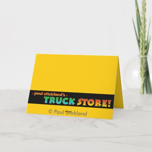 groene trekker van het kind kaart (Achterkant)