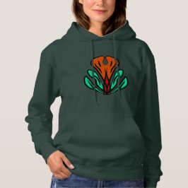 Groene Tribale Hoodie