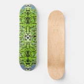 Groene Tribale Rijk ontwerp Persoonlijk Skateboard (Voorkant)