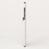 Groene Tribale Zee Turtle on White Case-Mate iPhone Case (Achterkant/links)