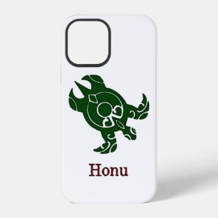 Groene tribale zeeschildpad op witte Case-Mate iPh iPhone 12 Hoesje
