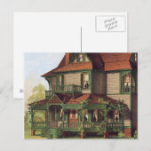 Groene Trim Briefkaart (Voorkant / Achterkant)