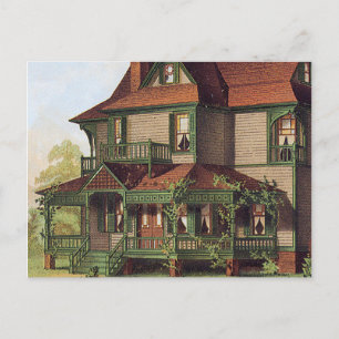 Groene Trim Briefkaart