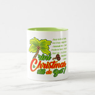 Groene Trini Kerst is nog steeds de beste Tweekleurige Koffiemok
