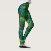 Groene tropen leggings (Rechts)