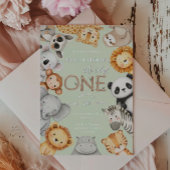 Groene Tropical Wild One Oerwoud Safari Dieren Kaart