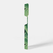 Groene tropische bananenbladeren iPhone hoesje (Rechterkant)