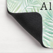 Groene Tropische Bladeren Aloha Muismat (Hoek)