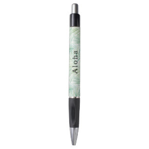Groene Tropische Bladeren Aloha Pen