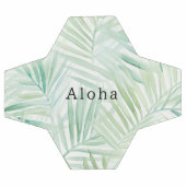 Groene Tropische Bladeren Aloha Voetbal (Enkel)