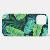 Groene tropische bladeren: motief. Case-Mate iPhone case (Achterkant (horizontaal))