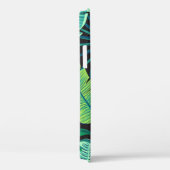 Groene tropische bladeren: motief. Case-Mate iPhone case (Achterkant / Rechts)