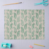 Groene tropische bladeren ontkoppelen tissuepapier (Craft)