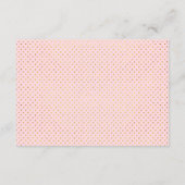 Groene tropische bladeren roze bruiloft insert kaa informatiekaartje (Achterkant)