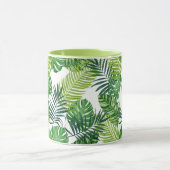 Groene Tropische Bladeren W Mok (Midden)
