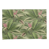 groene tropische palm kussensloop (Voorkant-Rechts)