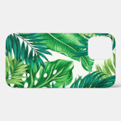 Groene tropische palmbananenmonstera lekt Case-Mate iPhone case (Achterkant (horizontaal))