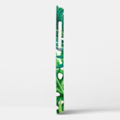 Groene tropische palmbananenmonstera lekt Case-Mate iPhone case (Achterkant / Links)