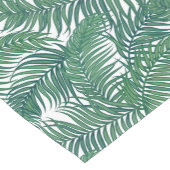 Groene tropische palmbladeren Korte tafelloper (Hoek)