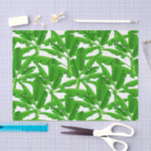 Groene tropische palmbomen tissuepapier (Craft)