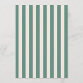 Groene trouwtafel zitplaatskaart (Achterkant)