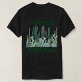 Groene Tucson Arizona baard T-shirt (Design voorkant)