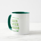 Groene Tuin Godin Gezegde Koffie Mok (Voorkant links)