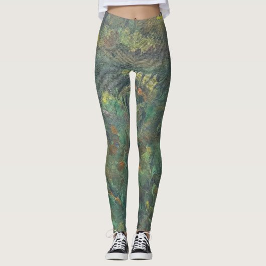 GROENE TUIN LEGGINGS (Voorkant)