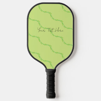 Groene tuin pickleball paddle
