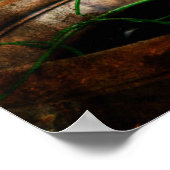 Groene tuin poster (Hoek)