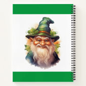 Groene Tuinkabouter Notitieboek (Achterkant)