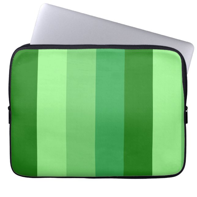 Groene tuinlaptophoes laptop sleeve (Voorkant)