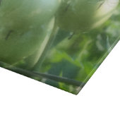 Groene tuintomaten op de wijnmarkt-Natuur Snijplank (Hoek)