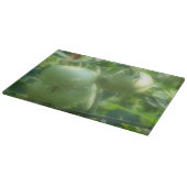 Groene tuintomaten op de wijnmarkt-Natuur Snijplank (Hoek)