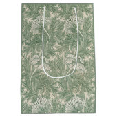Groene tulpen William Morris cadeautas (Achterkant)