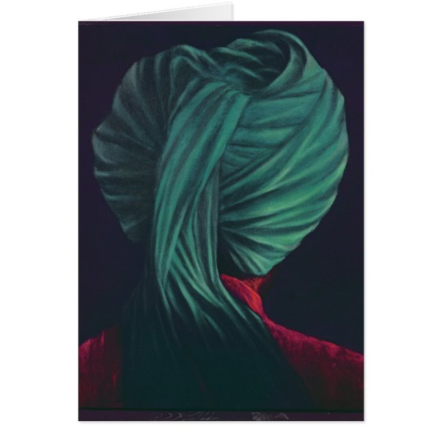 Groene Turban (Voorkant)