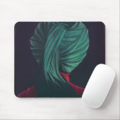 Groene Turban Muismat (Met muis)