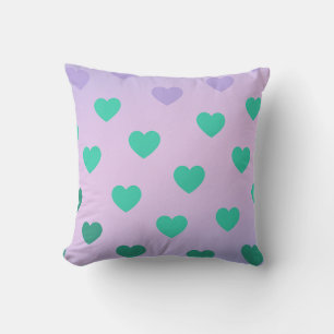 Groene Turquoise Gezellig Moderne Romantische Chic Kussen