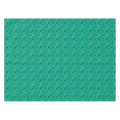 Groene turquoise tijger abstracte print tafelkleed (Voorkant (Horizontaal))