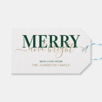 Groene typografie vrolijk en stralend kerstfeest