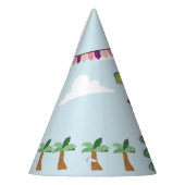 Groene tyrannosaurus Rex/T-Rex verjaardag Feesthoedjes (Links)