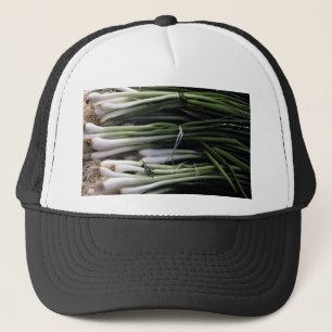 Groene uien trucker pet