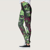 Groene Undead Zombie Leggings (Links)