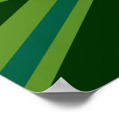 Groene Union Jack Vlag Decoratie (Hoek)