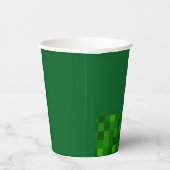 Groene upsherin cups papieren bekers (Rechts)