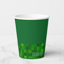 Groene upsherin cups