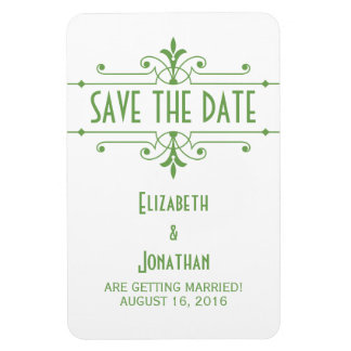 Groene v2 Fancy Versiering sparen de Magnet van de Magneet