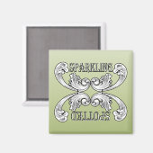 Groene Vaatwasser Magneet Voor Schone en Vuile Ger (Voorkant / Achterkant)