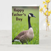 Groene Vaderdag Watervogels Kaart (Gele Bloem)