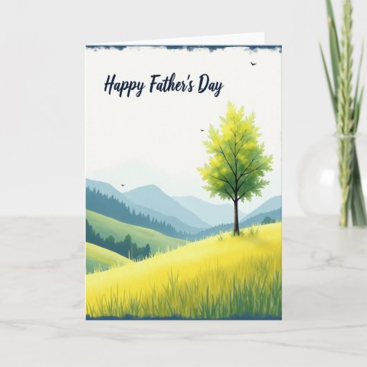 Groene vadersdag helling kaart (Voorkant)